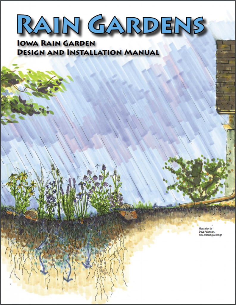 rain garden planning, creating a rain garden, osceola water works