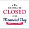 REMINDER:  OFFICE CLOSED MONDAY, MAY 26, 2025